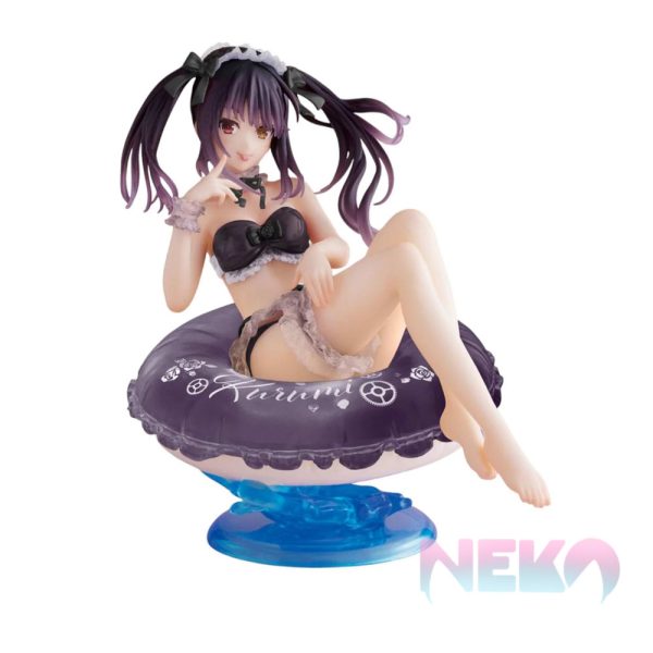 Date A Live IV PVC Statue Aqua Float Girls Figure Kurumi Tokisaki Renewal Edition 10 cm