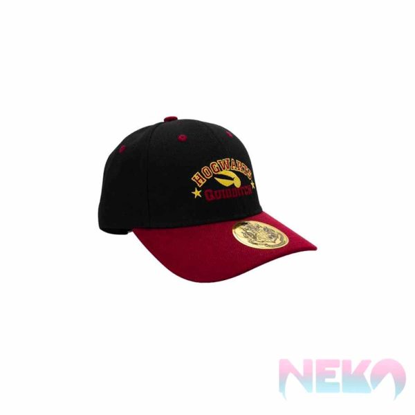 HARRY POTTER - Cap - Black & Red - Quidditch