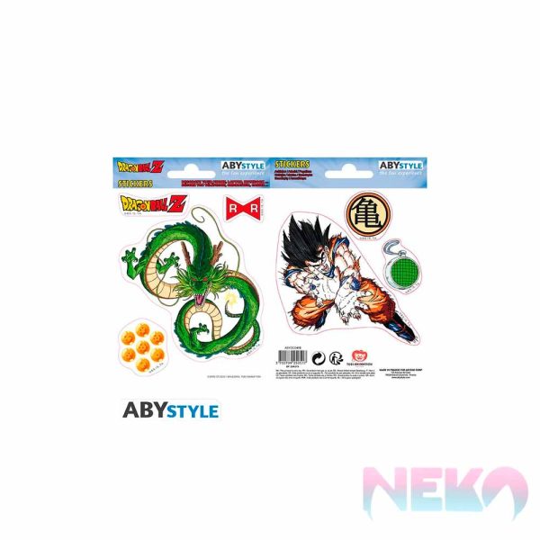 DRAGON BALL - Stickers - 16x11cm/ 2 sheets - DBZ/ Shenron