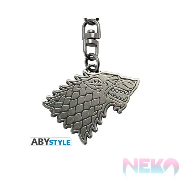 GAME OF THRONES - Keychain "Stark"