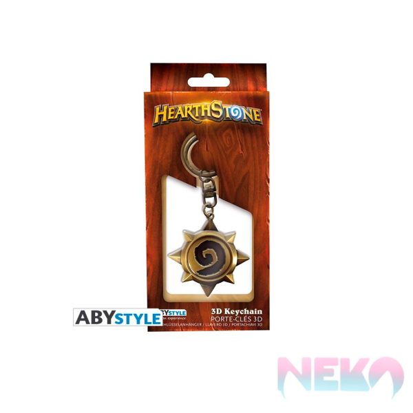 HEARTHSTONE - Keychain 3D "Rosace"
