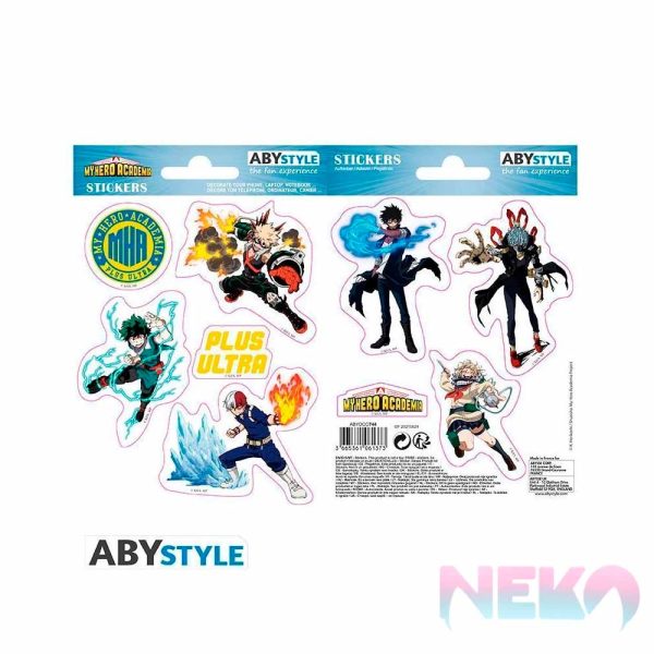 MY HERO ACADEMIA - Stickers - 16x11cm/ 2 sheets - Heroes Villains