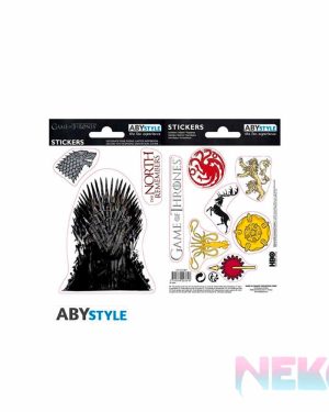GAME OF THRONES – Stickers – 16x11cm/ 2 sheets – Stark/ Sigils