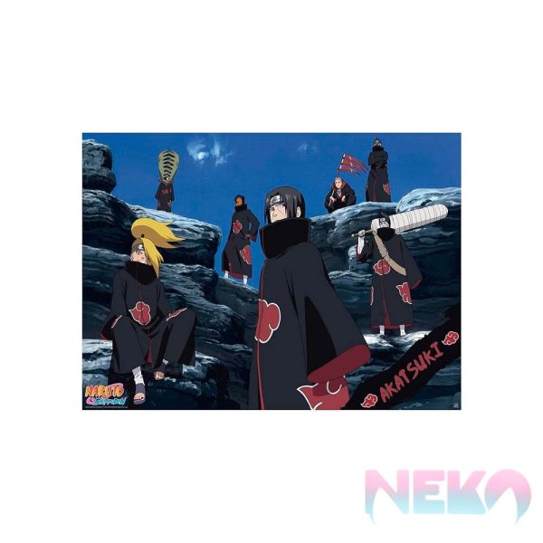 NARUTO SHIPPUDEN - Poster Maxi 91.5x61 - Akatsuki