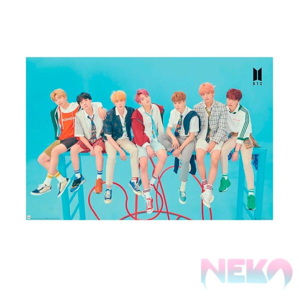 BTS - Poster Maxi 91.5x61 - Group Blue