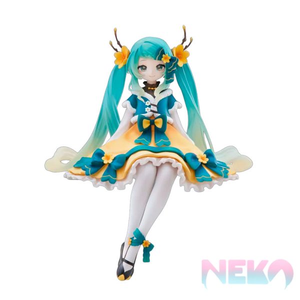 Hatsune Miku Noodle Stopper PVC Statue Hatsune Miku 2025 Chinese New Year Ver. 14 cm