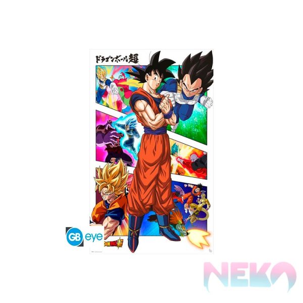 DRAGON BALL SUPER - Poster Maxi 91.5x61 - Panels