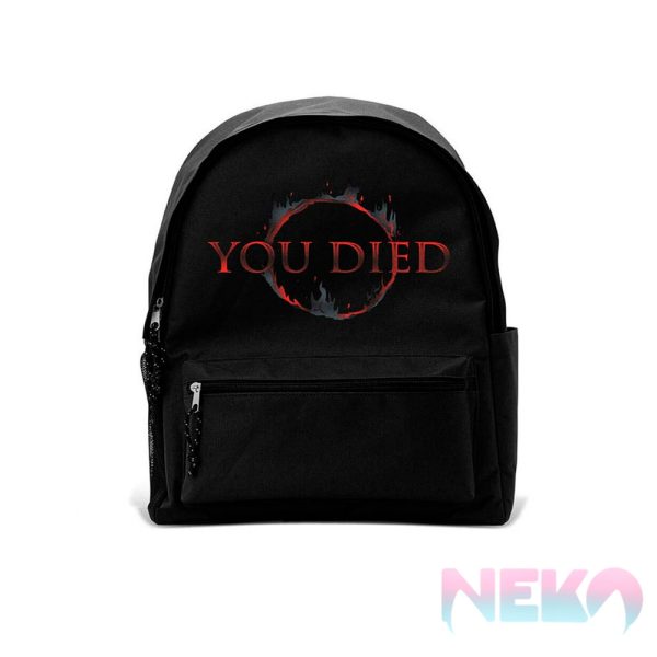 DARK SOULS - Backpack "You Died"