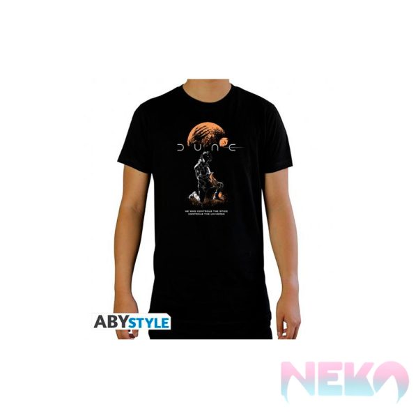 DUNE - Tshirt "He who controls the spice..." man SS black - basic
