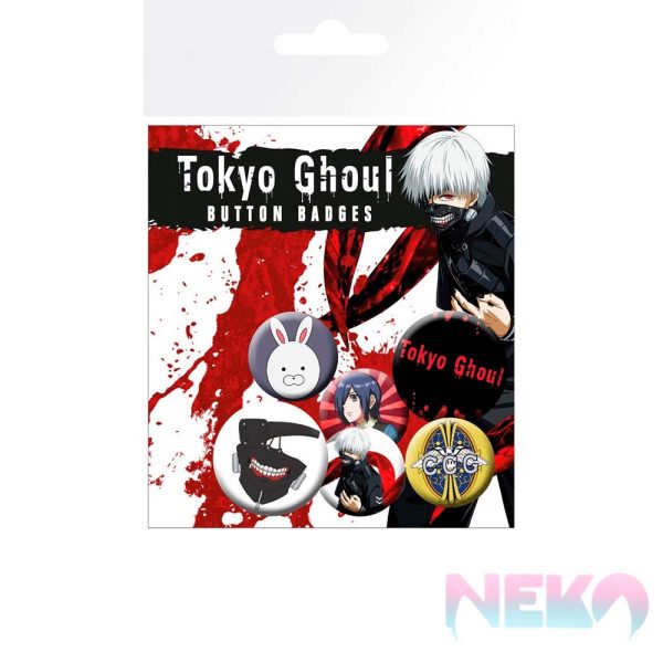 TOKYO GHOUL - Badge Pack – Mix