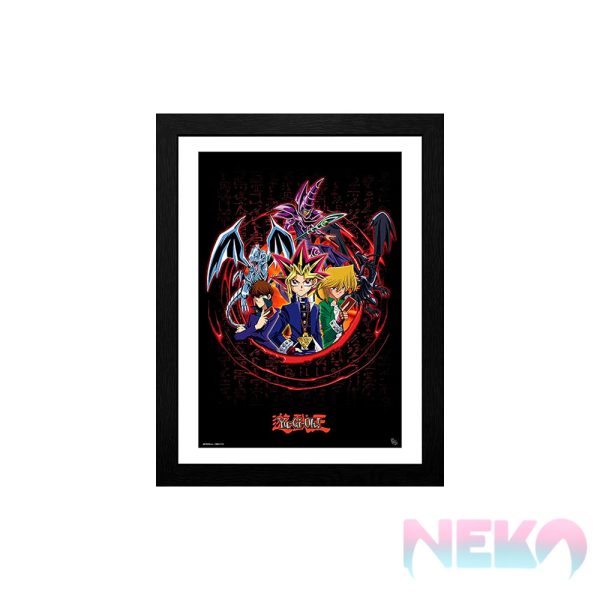 YU-GI-OH! - Framed print "Joey Yugi Kaiba"
