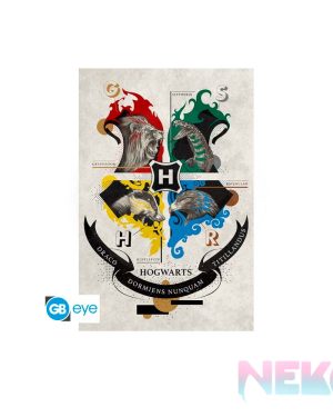 HARRY POTTER – Poster Maxi 91.5×61 – Animal Crest