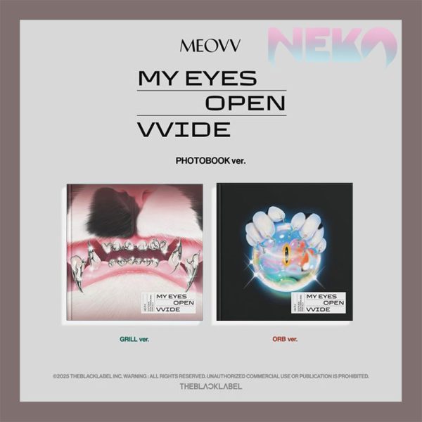 MEOVV 1st EP Album [MY EYES OPEN VVIDE] (PHOTOBOOK Ver.)