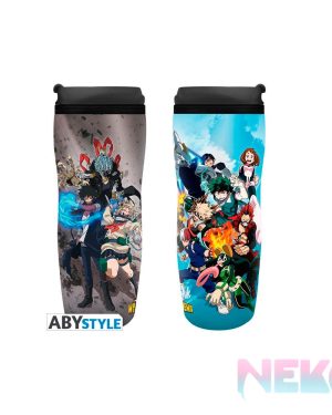 MY HERO ACADEMIA – Travel mug “Heroes vs. Villains”