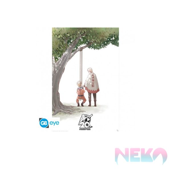 NARUTO SHIPPUDEN - Poster Maxi 91.5x61 - 20 years anniversary