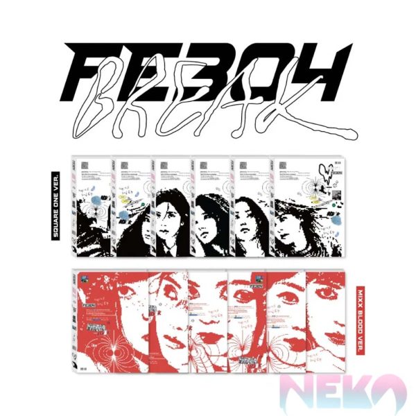 NMIXX 2nd Mini Album [Fe3O4: BREAK] (Square One Ver. / Mixx Blood Ver.)