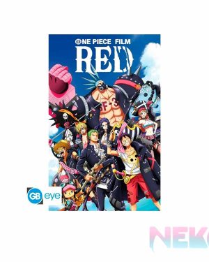 ONE PIECE: RED – Poster Maxi 91.5×61 – Full Crew