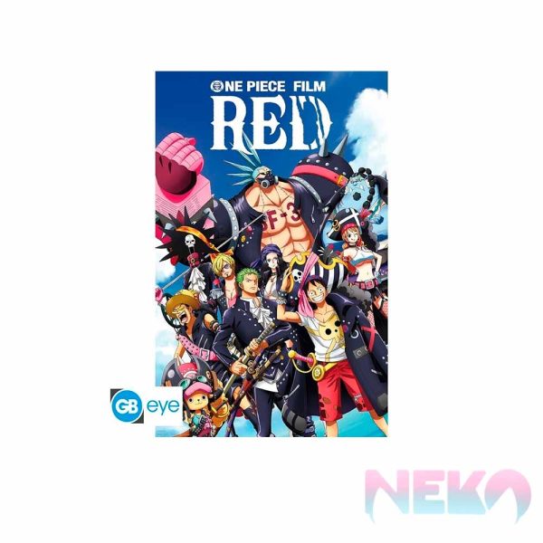 ONE PIECE: RED - Poster Maxi 91.5x61 - Full Crew