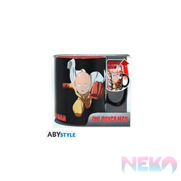 ONE PUNCH MAN - Mug Heat Change - 460 ml - Heroes - with box