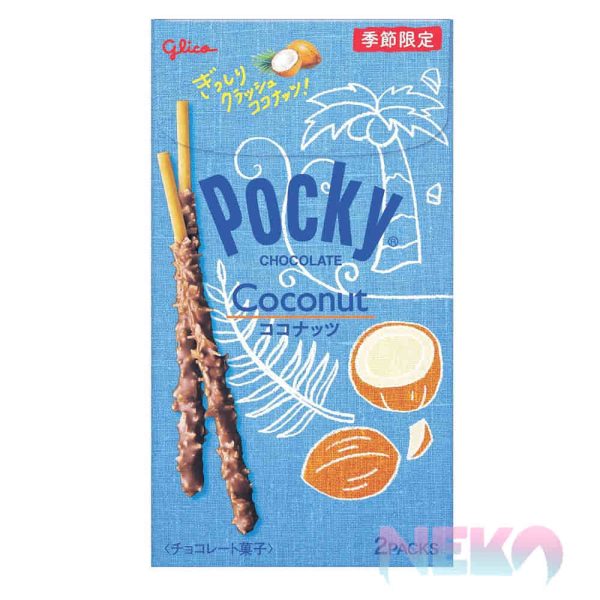 Pocky Biscuit Sticks Chocolate Coconut