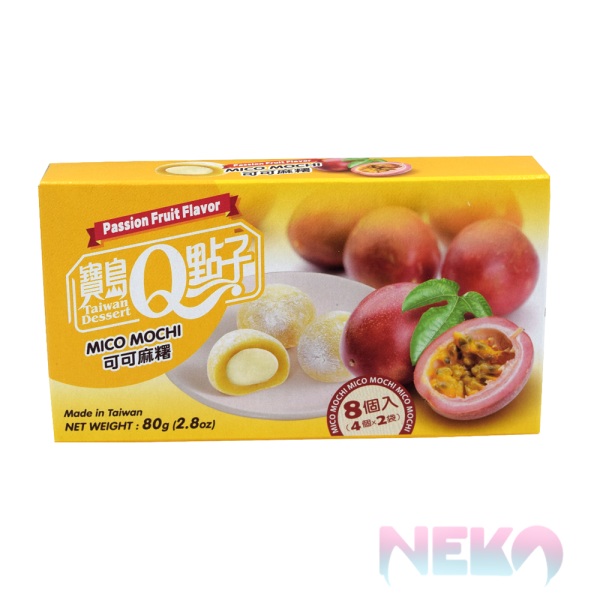 mico mochi passion fruit flavor