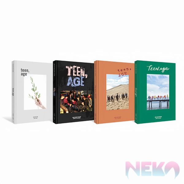 SEVENTEEN 2nd Album [TEEN, AGE] (WHITE Ver. / GREEN Ver. / ORANGE Ver. / RS Ver.)