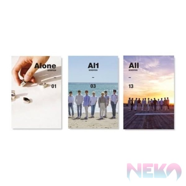 SEVENTEEN 4th Mini Album [Al1] (Alone Ver. / Al1 Ver. / All Ver.)