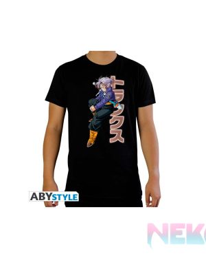 DRAGON BALL – Tshirt “DBZ/ Trunks” man SS black – new fit*