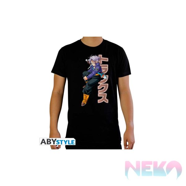 DRAGON BALL - Tshirt "DBZ/ Trunks" man SS black - new fit*