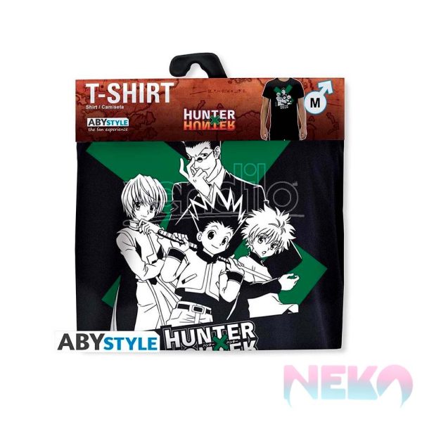 HUNTER X HUNTER - Tshirt "Group" man SS black - basic