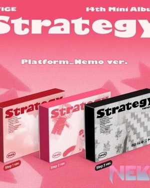 TWICE 14th Mini Album [STRATEGY] (Platform_Nemo Ver.) (Step 1 Ver. / Step 2 Ver. / Step 3 Ver.)