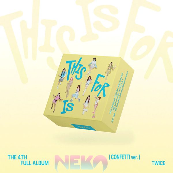 TWICE 4th Full Album [THIS IS FOR] (CONFETTI Ver.)