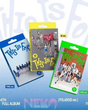 TWICE 4th Full Album [THIS IS FOR] (POLAROID Ver.)