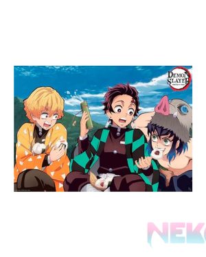 DEMON SLAYER – Poster Maxi 91.5×61 – Tanjiro, Zenitsu, Inosuke