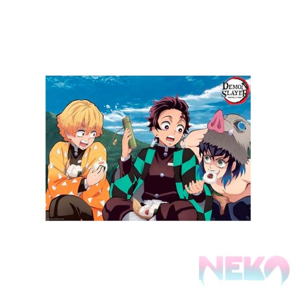 DEMON SLAYER - Poster Maxi 91.5x61 - Tanjiro, Zenitsu, Inosuke